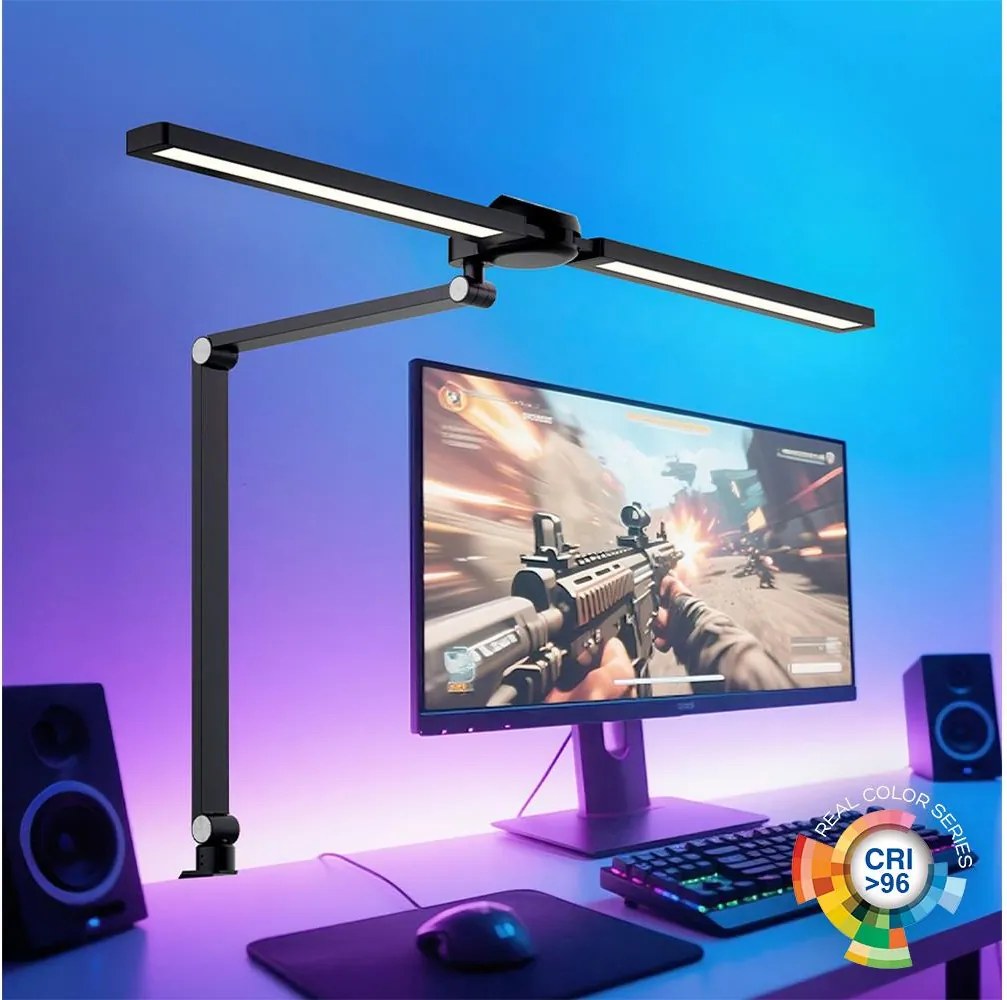 Brilagi - LED RGB érintős, dimmelhető asztali lámpa VARIO LED/18W/230V 3000-6500K CRI 96
