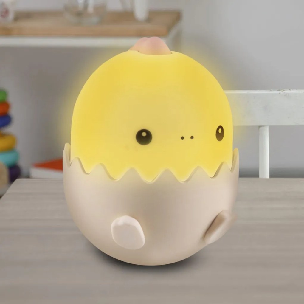Polux DINO 326973 Asztali lámpa 1x0,75W/LED RGB IP20