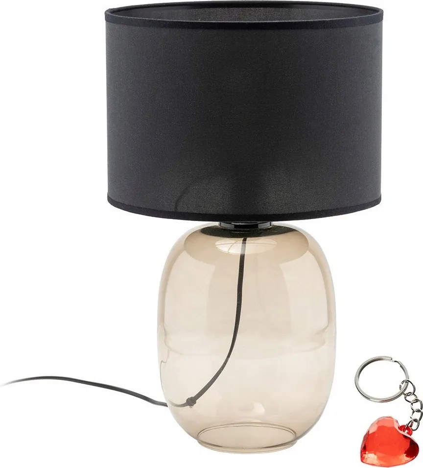 Éjjeli asztali lámpa Melody Topaz Black 5988 Tk Lighting