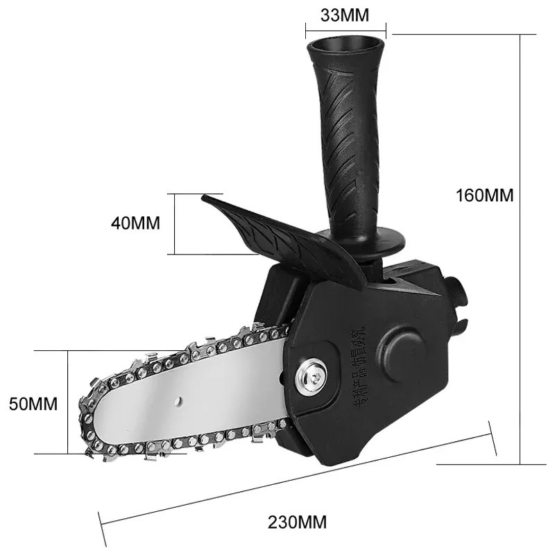 Fúróátalakító - láncfűrész - 6 hüvelyk