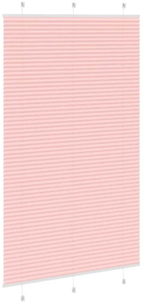 pliszírozott redőny rózsaszín 115x200cm szövetszélesség 114,4cm