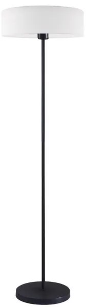 LED állólámpa TUNJA 1xE27/20W/230V Ø 38 cm fekete/fehér