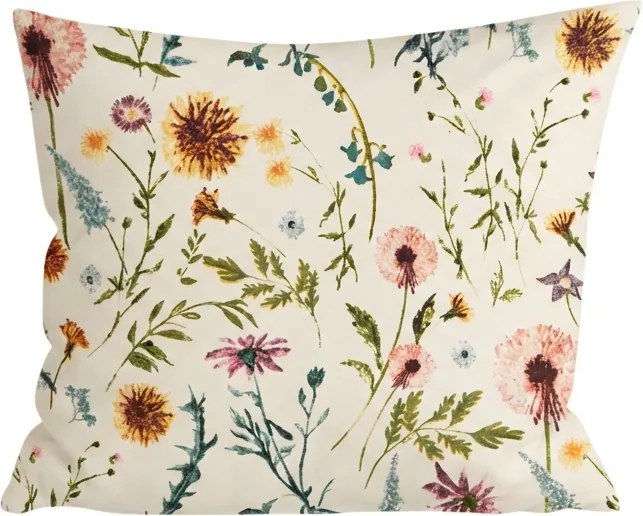 Mikroszálas párnahuzat HERBALIS 45x45 cm, krémszínű