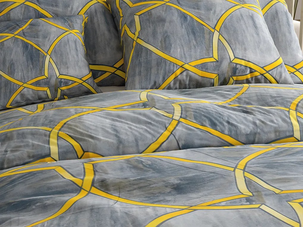 Mikroszálas ágyneműhuzat RYNETH szürke Ágyneműhuzat mérete: 70 x 80 cm | 140 x 200 cm