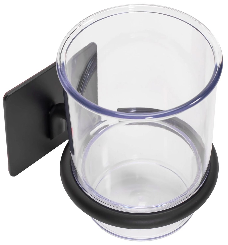 Fürdőszobai pohár Black 322189A