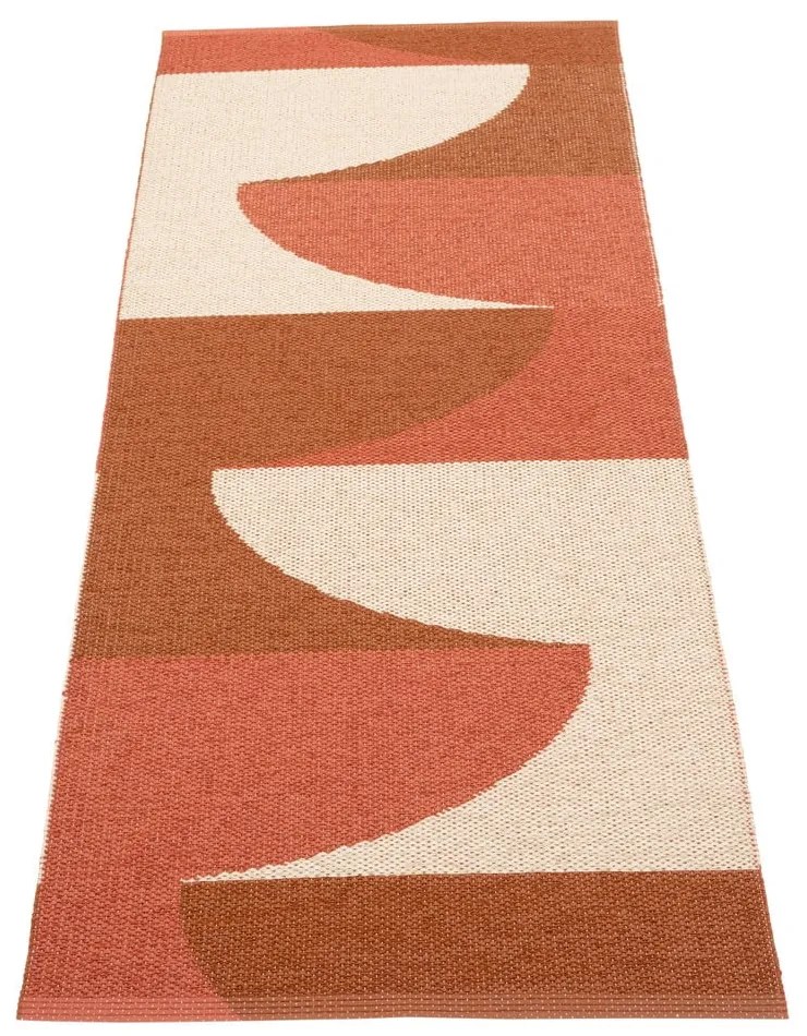 Téglavörös kültéri-beltéri futószőnyeg 70x180 cm Hill Brick Rust – Pappelina