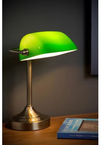 Lucide 17504/01/03 - Asztali lámpa BANKER 1xE14/40W/230V