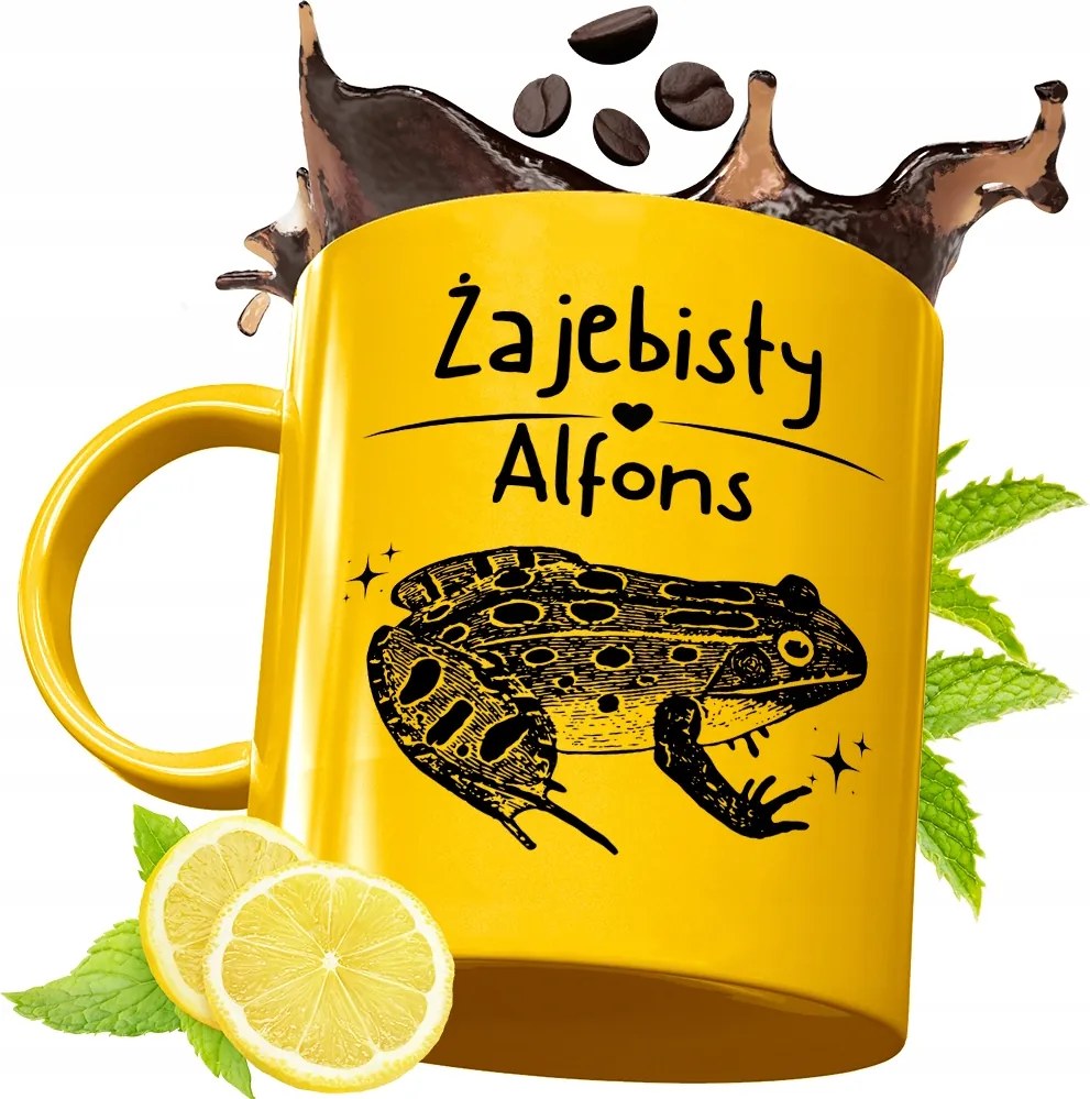Arany Prémium Bögre Alfonznak Ajándék Nyomtatott Fotóval