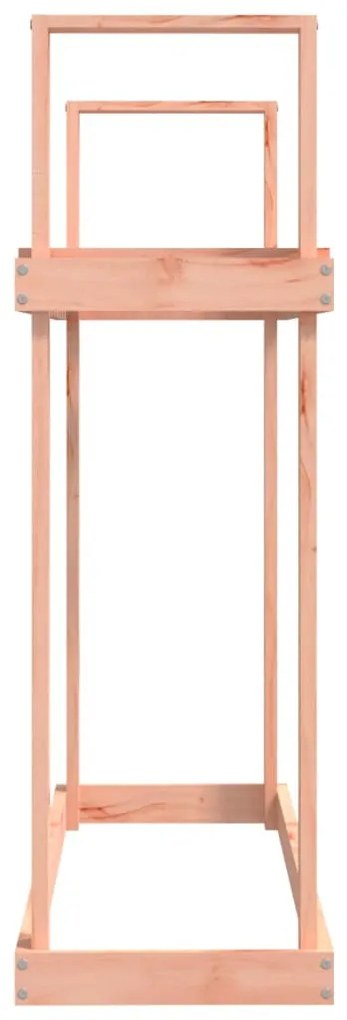 tömör duglászfenyő tűzifatartó állvány 110x35x108,5 cm