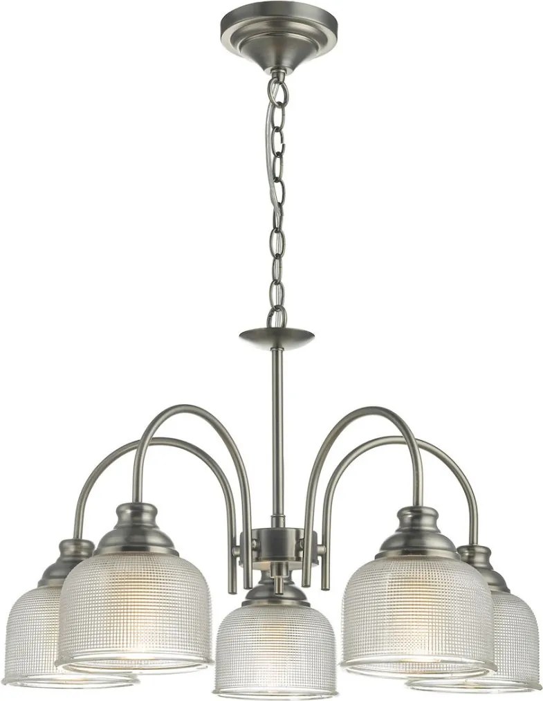 Dar Lighting TACK TAC0561 Csillár 5x40W/E14