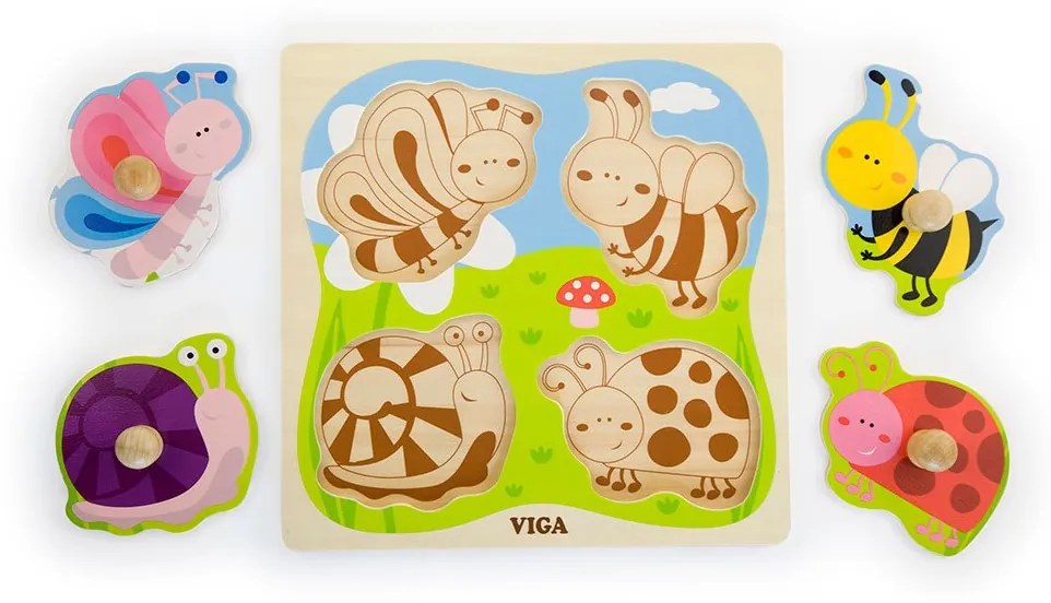Fa rovar puzzle Viga