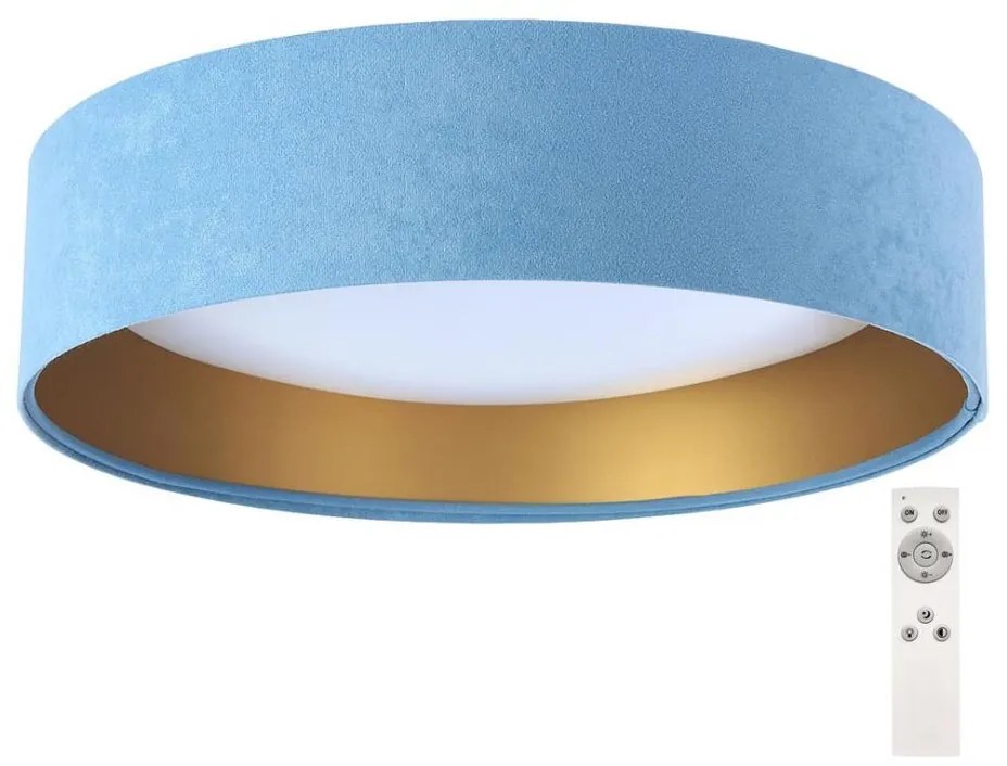 SMART GALAXY LED/24W/230V kék/arany állítható mennyezeti lámpa + DO