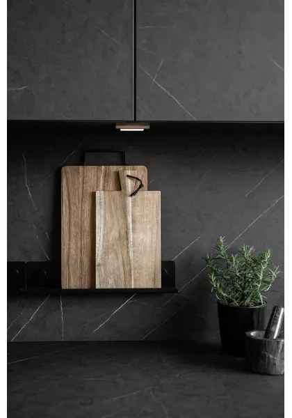 WENKO 71146800 - JET fűszertartó készlet 40x7,5 cm fekete