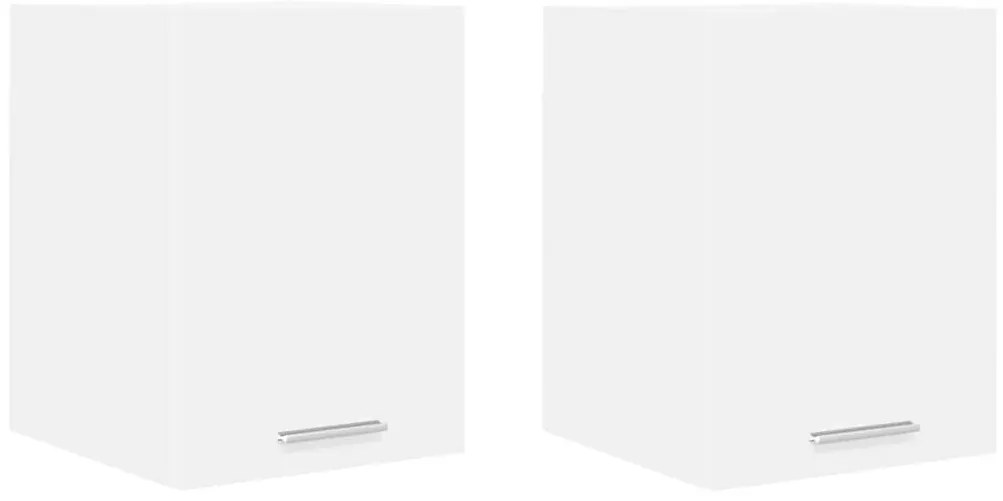 Függő szekrény ajtóval Riga 2 pcs Fehér 30 x 31 x 40 cm Faanyag