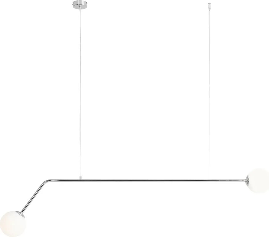 ALDEX 1064H4 PURE Modern Függesztett Lámpa Króm E14 IP20