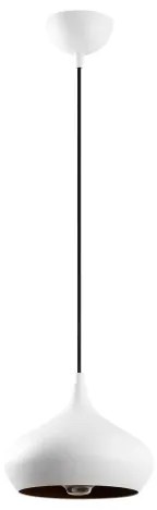 DODO zsinóros függőlámpa 1xE27/40W/230V fehér