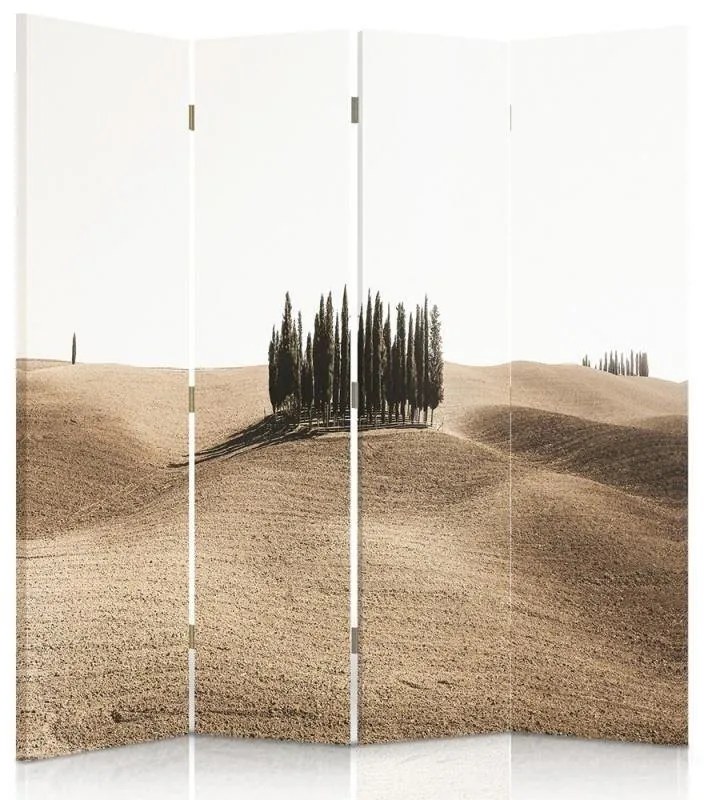 Gario Paraván Toscana Méret: 145 x 170 cm, Kivitelezés: Forgó paraván 360°