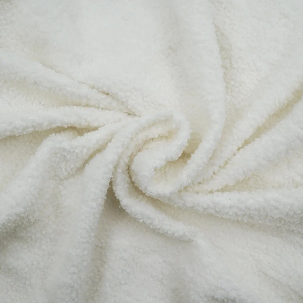 Krémszínű háromszemélyes gumis kanapé huzat Laina – douceur d'intérieur