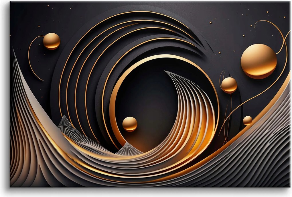 Absztrakt falikép a nappaliba Vászonképek a hálószobába 80x120