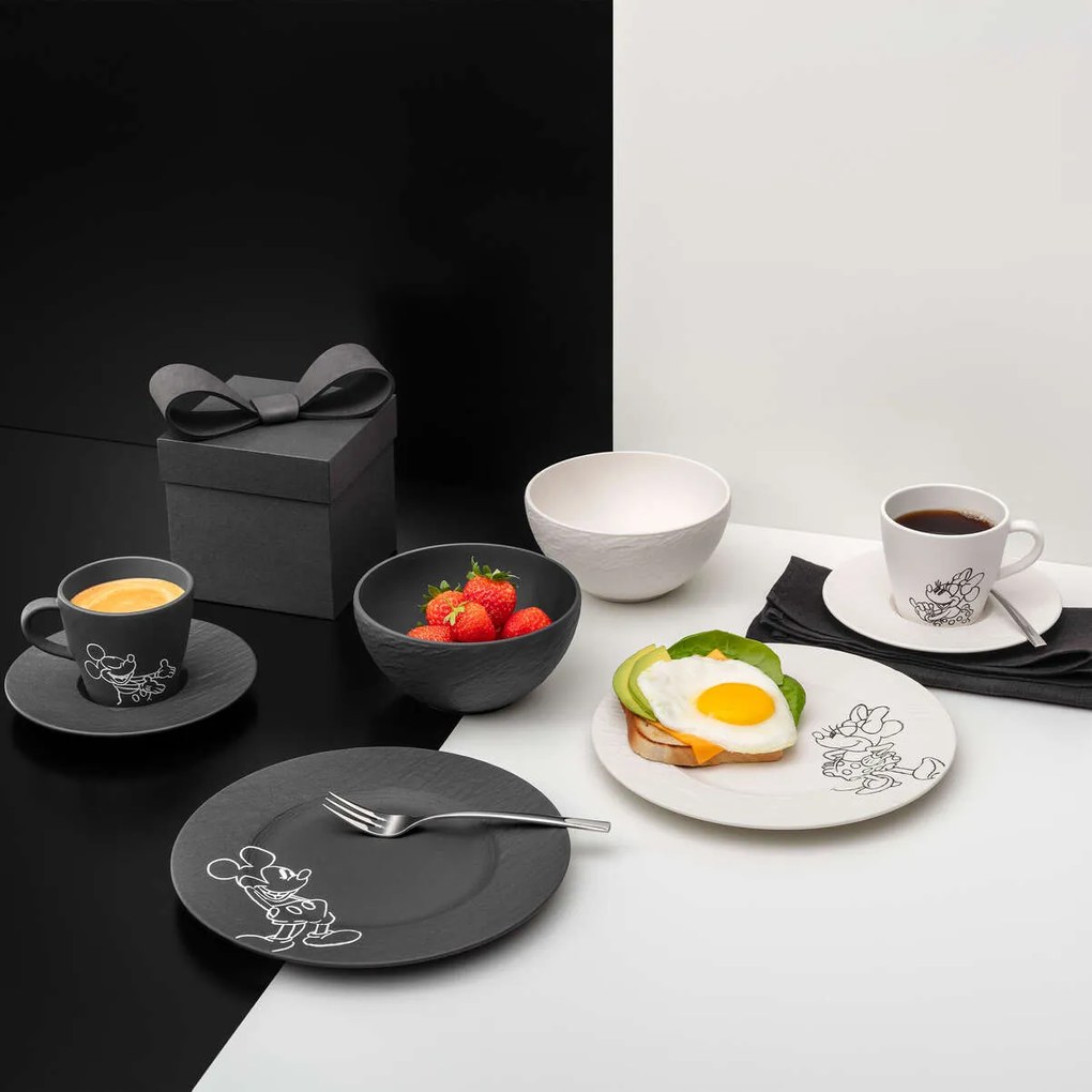 Manufacture Rock reggelizőkészlet - Mickey egér, 4 darabos - Villeroy & Boch
