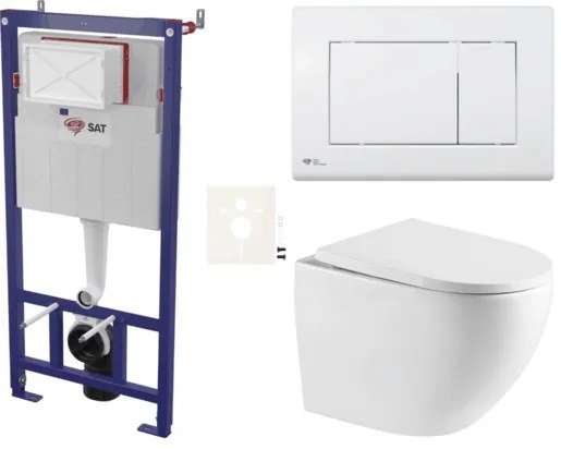 Fali WC szett SAT előtétfalas szereléshez SIKOSSREX6720K