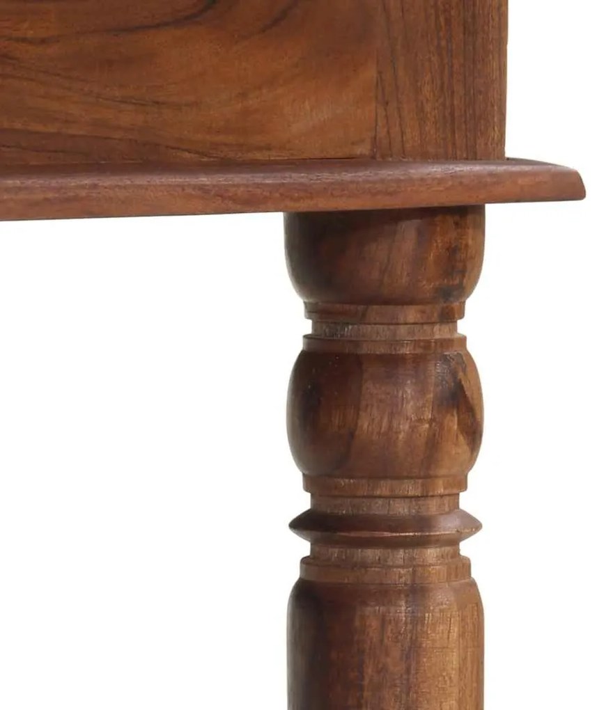 vidaXL étkezőasztal 120x60x77 cm tömörfa akácfa