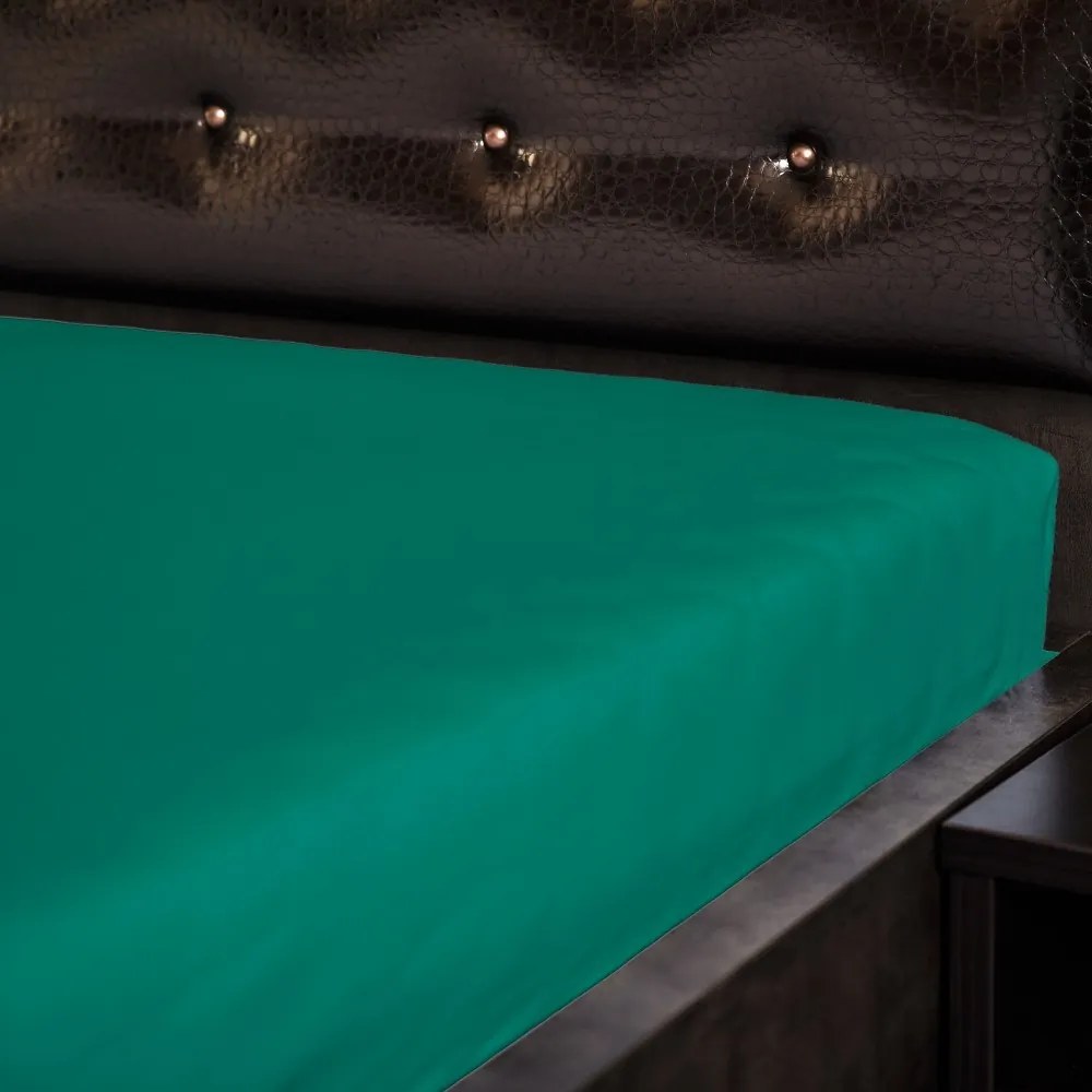 Jersey lepedő - türkiz sötét 11 Méretek: 60x120 cm