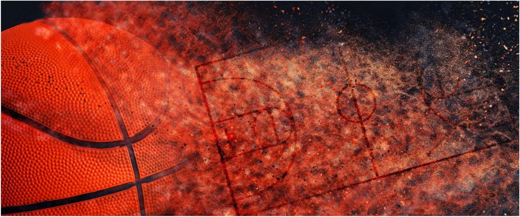 Kép - Kosárlabda labda (120x50 cm)