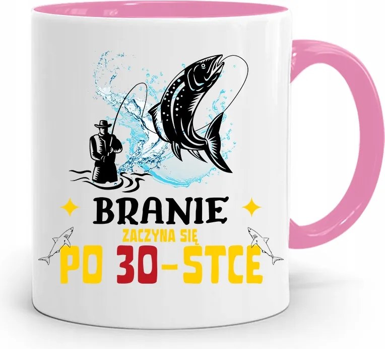 Születésnapra 30 30. 30-as Bögre Rózsaszín Ajándék fényképes nyomattal