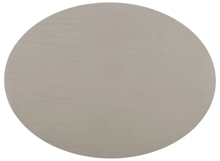 Titan szürkésbézs tányéralátét újrahasznosított bőrből, 33 x 45 cm - ZicZac