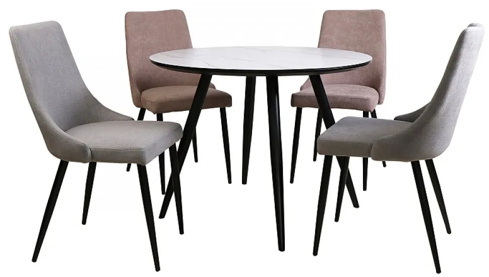 Ideal étkezőasztal márványos 100cm