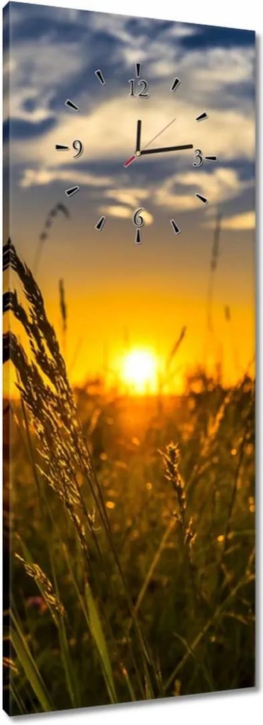 Órák 40x100 Naplemente a füvek között