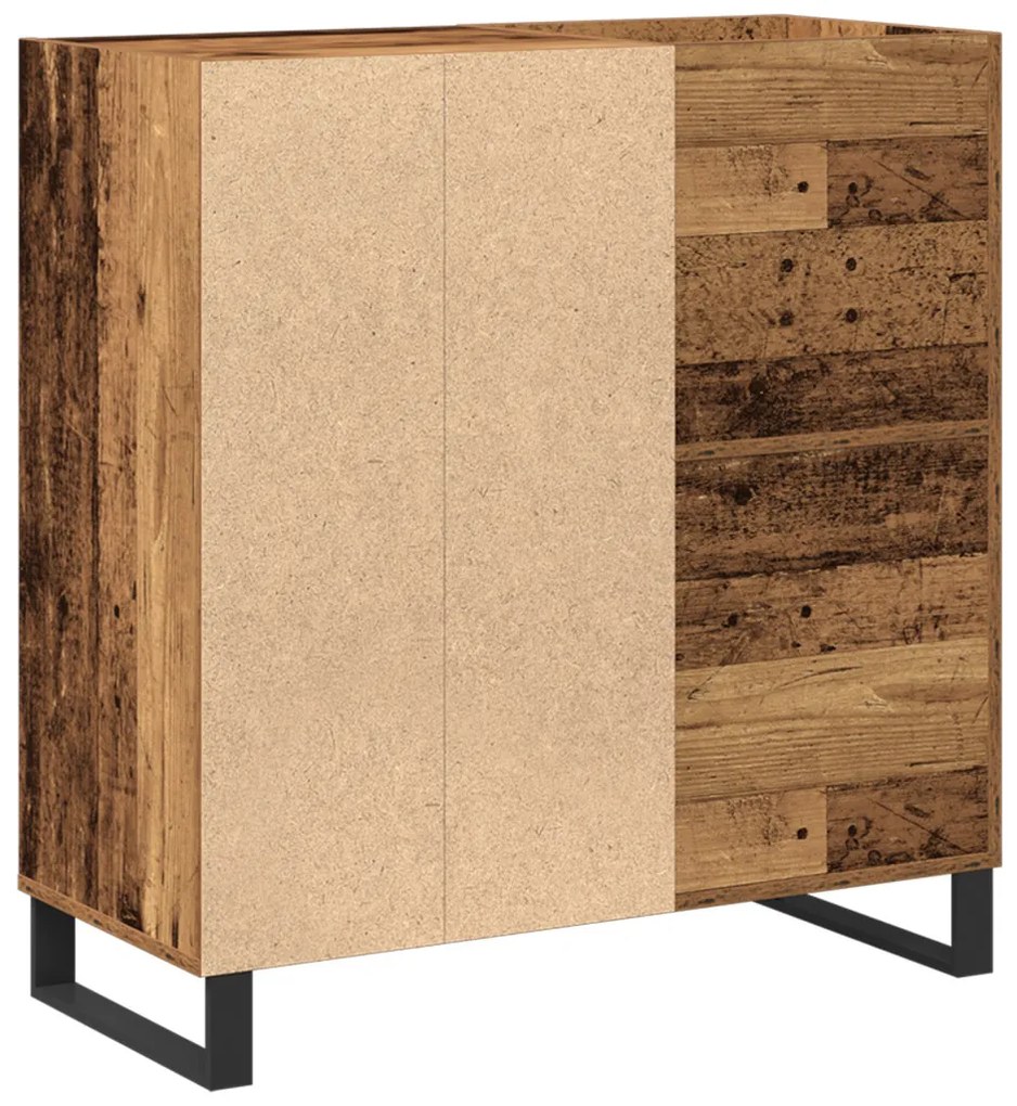 Rekord Szekrény Kézműves Tölgy 84,5x38x89 cm Mérnöki Fa