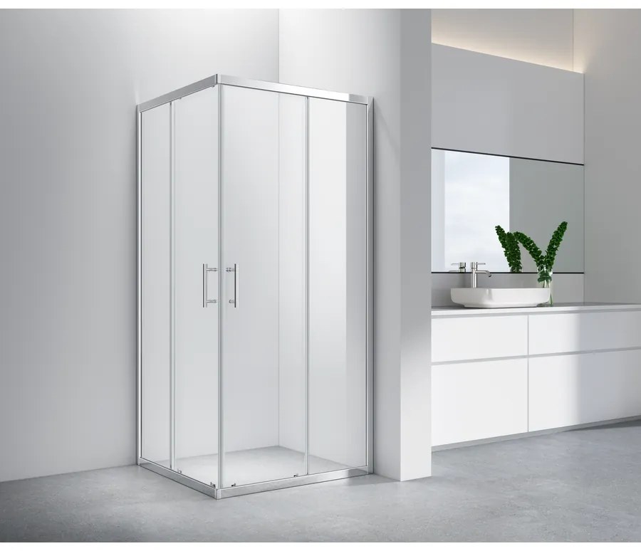 Motril zuhanykabin 90x90, 190cm, 6mm NANO