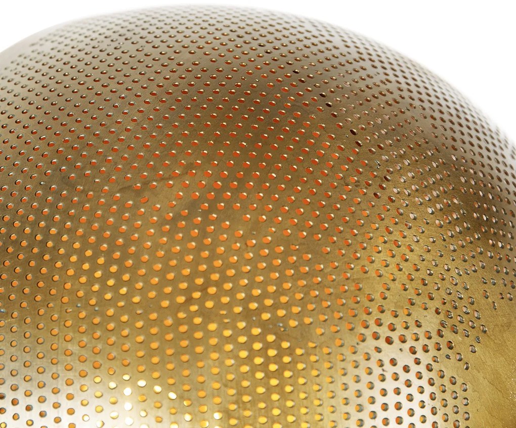 Ipari állólámpa bronz fa állítható - Haicha