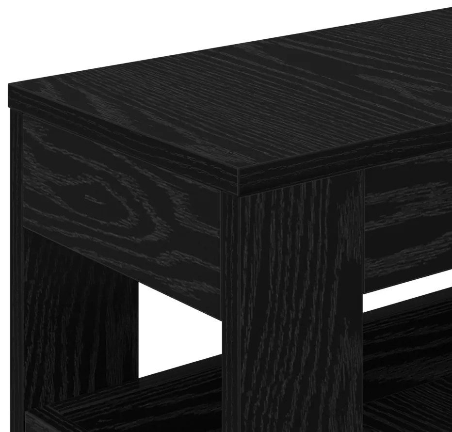 Keskeny Fürdőszobai Szekrény Musta tammi 65 x 23 x 87 cm