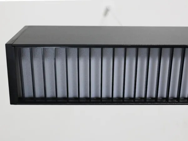 LED csillár kábelen LED/55W/230V 3000/4000/6500K 120 cm fekete