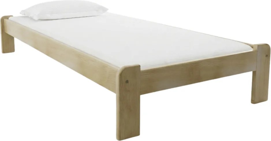 ADA ágy 90x200 cm, fenyőfa Ágyrács: Lamellás ágyrács, Matrac: Deluxe 10 cm matrac