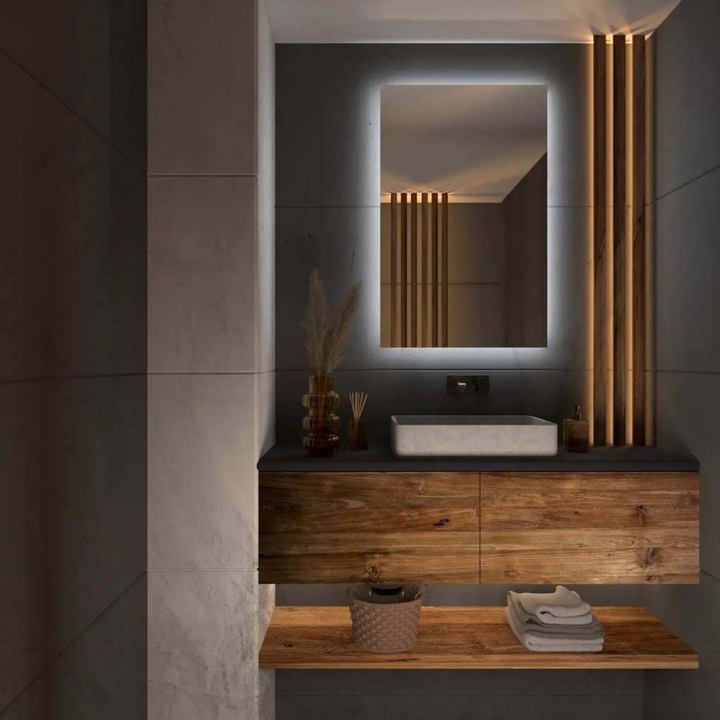 Tükör LED világítással F4