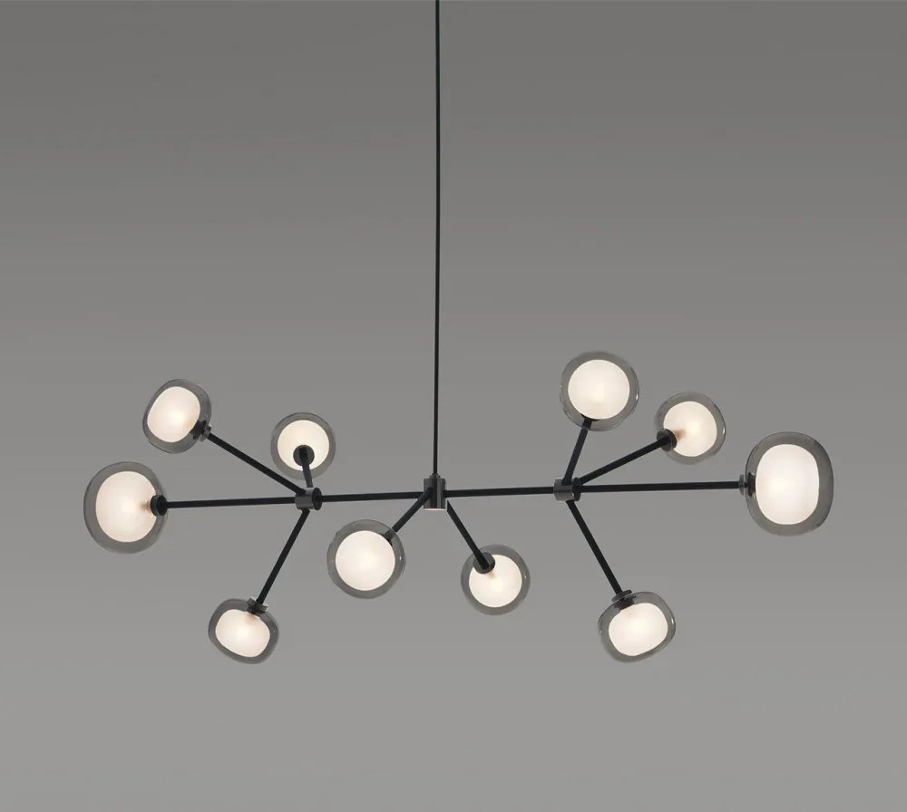 TOOY 552-10-C2-C48-SMOKE NABILA Modern Függesztett Lámpa G9 IP20