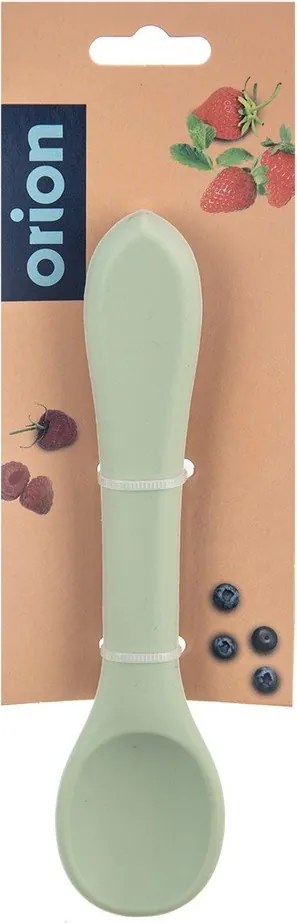 Zsályaszínű szilikon gyerek kanál – Orion