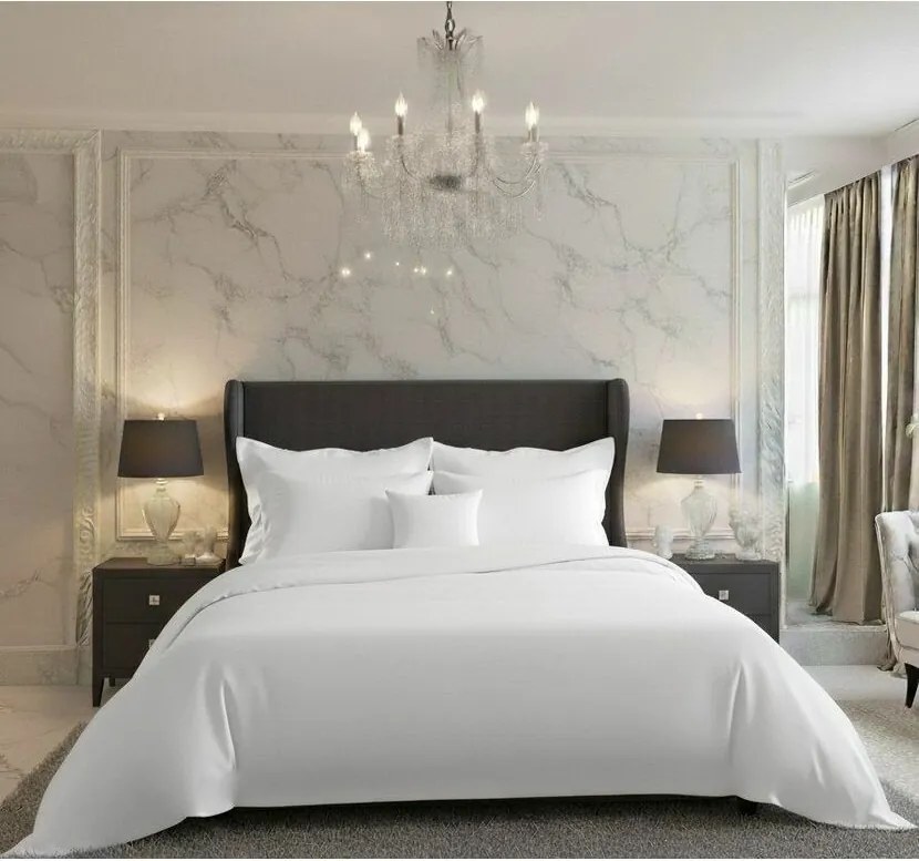 Kvalitex Szatén ágyneműhuzat Luxury Collection fehér, 240 x 200 cm, 2 db 70 x 90 cm