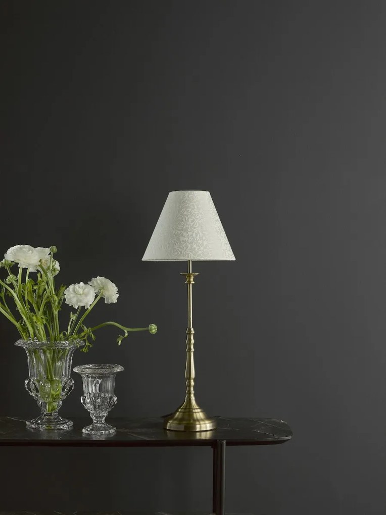 Dar Lighting glamour asztali lámpa blenheim antik sárgaréz darble4175