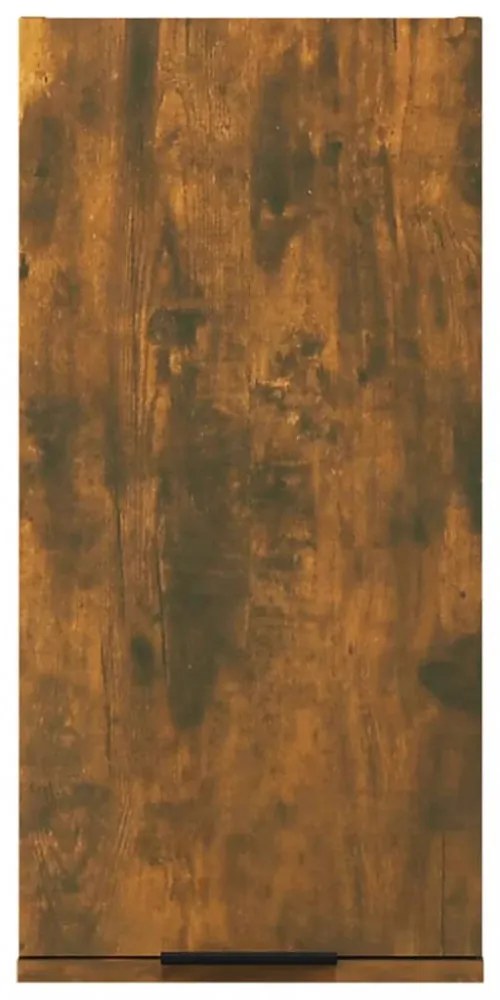 füstös tölgy színű fali fürdőszobaszekrény 32 x 20 x 67 cm