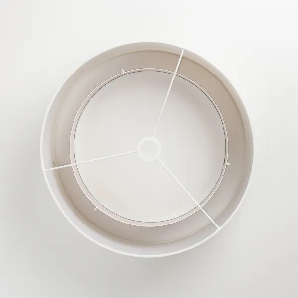 KERIA univerzális búra, Ø 50 cm, fehér/barna