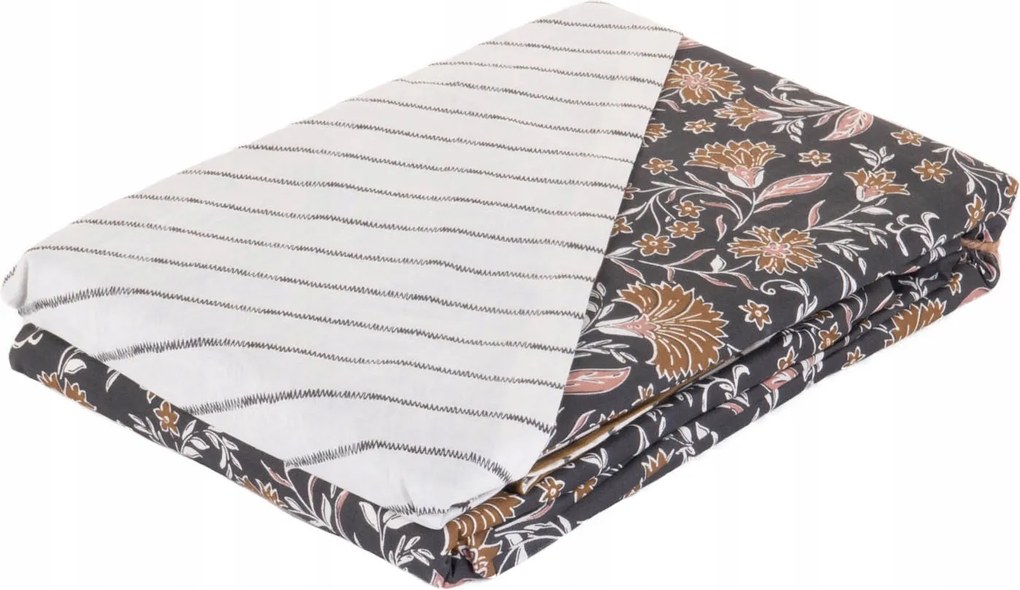 Pamut Ágyneműhuzat kétoldalas 220x240 Virágmintás