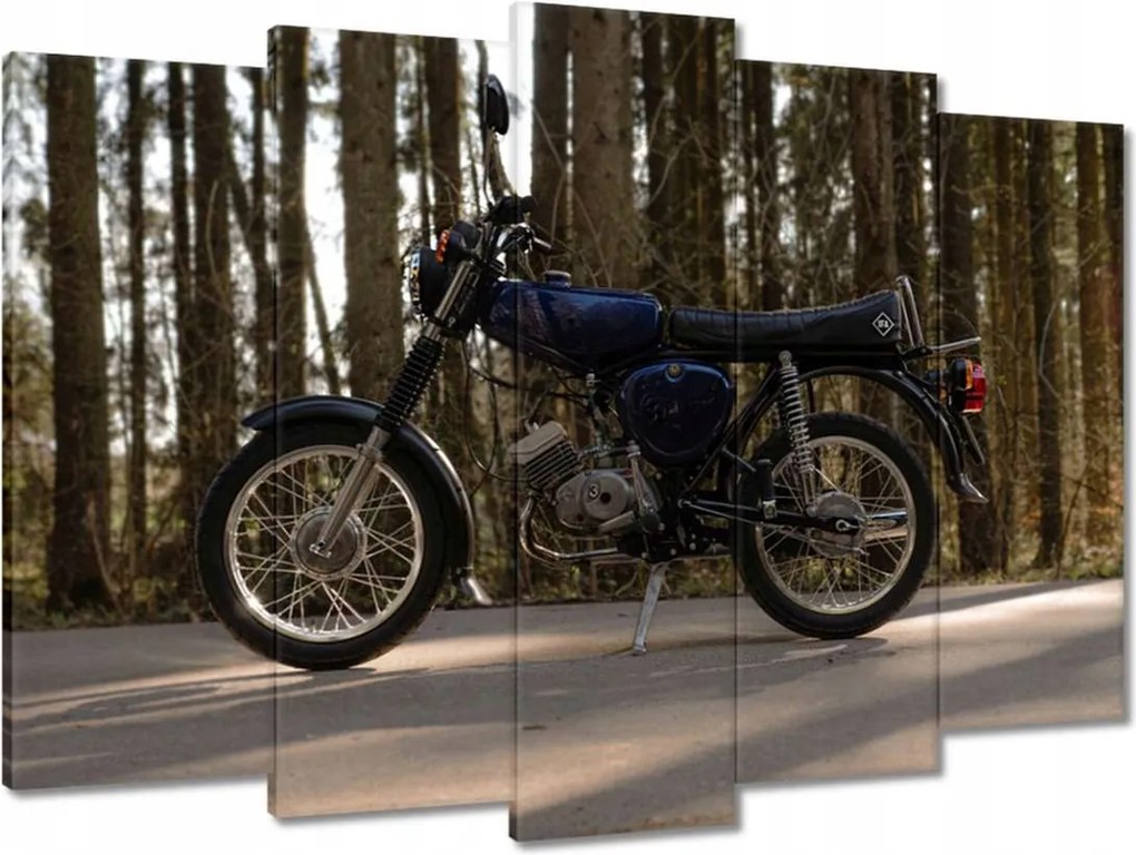 Vászonkép 70x50 Simson hármas villogókkal