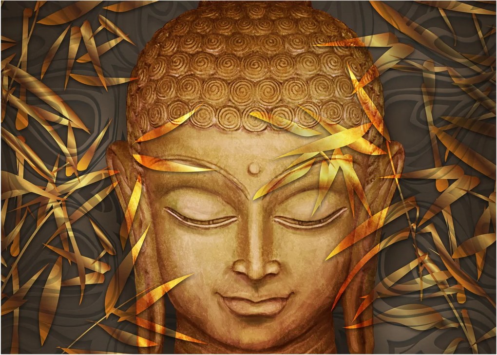 Kép - arany Buddha (70x50 cm)