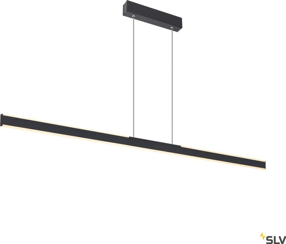 SLV 1006188 ONE Modern Led Függesztett Lámpa Fekete LED IP20