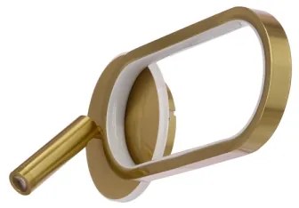 LED Fali lámpa MONET LED/13W/230V + LED/2W 3000/4000/6000K arany